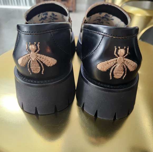Django Gucci lug loafers